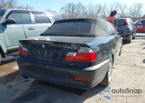 2003 BMW 330Ci z USA, uszkodzony, nr VIN WBABS53473JU97607